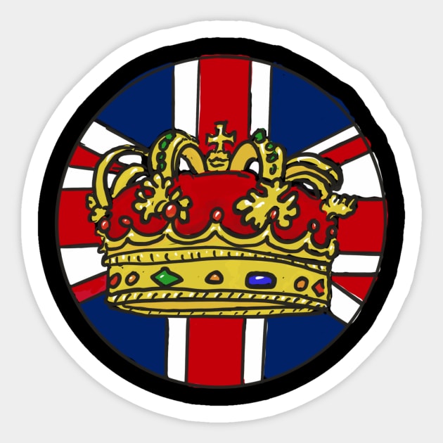 Coronation Sticker by Coppack